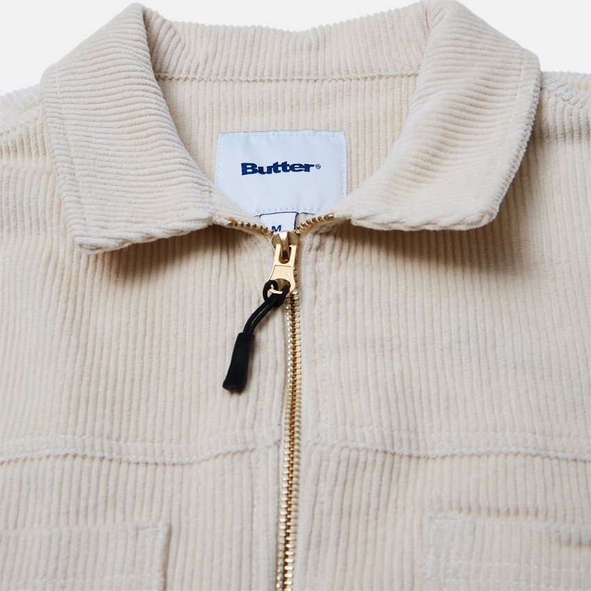 Butter Goods Jackor HIGH WALE CORD OFF WHITE